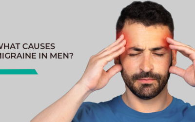 What causes migraine in men?