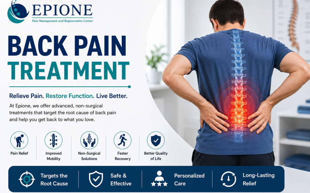Living Pain-Free: Your Guide to Chronic Back Pain Treatment Without Surgery
