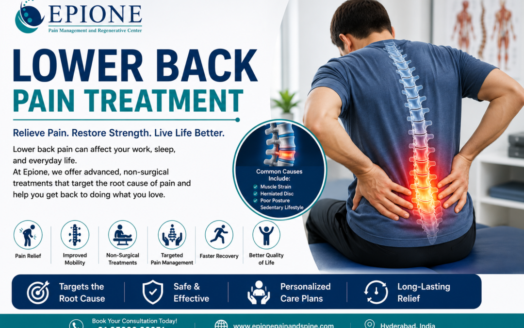 Best Lower Back Pain Treatment Options: Finding Relief Without Surgery
