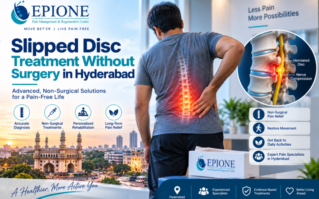 Can a Slipped Disc Be Treated Without Surgery in Hyderabad?